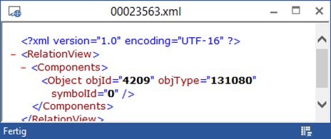 XML document display